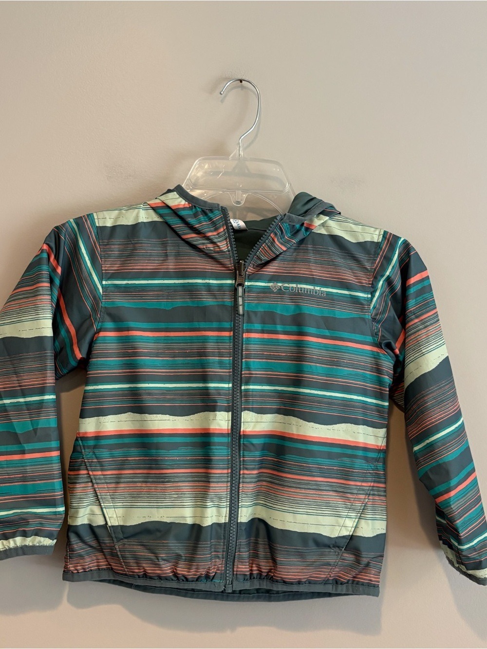 Columbia Kids Reversible Lightweight Jacket Size XXS (4/5)